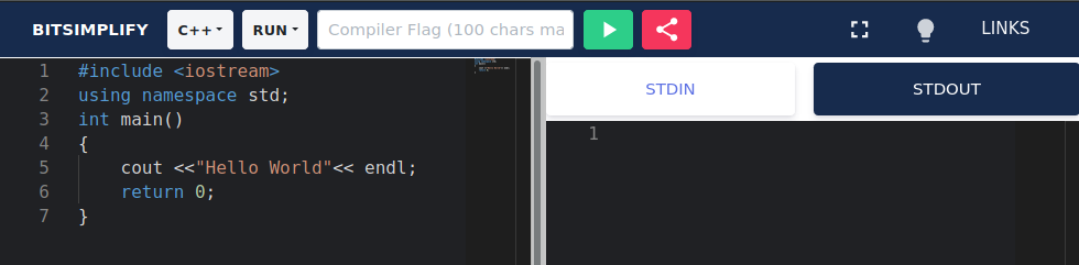 Syntax highlighting, auto completion and many more features right in the browser.
